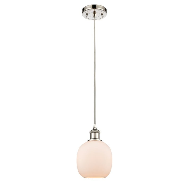 Innovations Lighting 516-1P-PN-G101 Belfast 1 Light Mini Pendant Part of The Ballston Collection