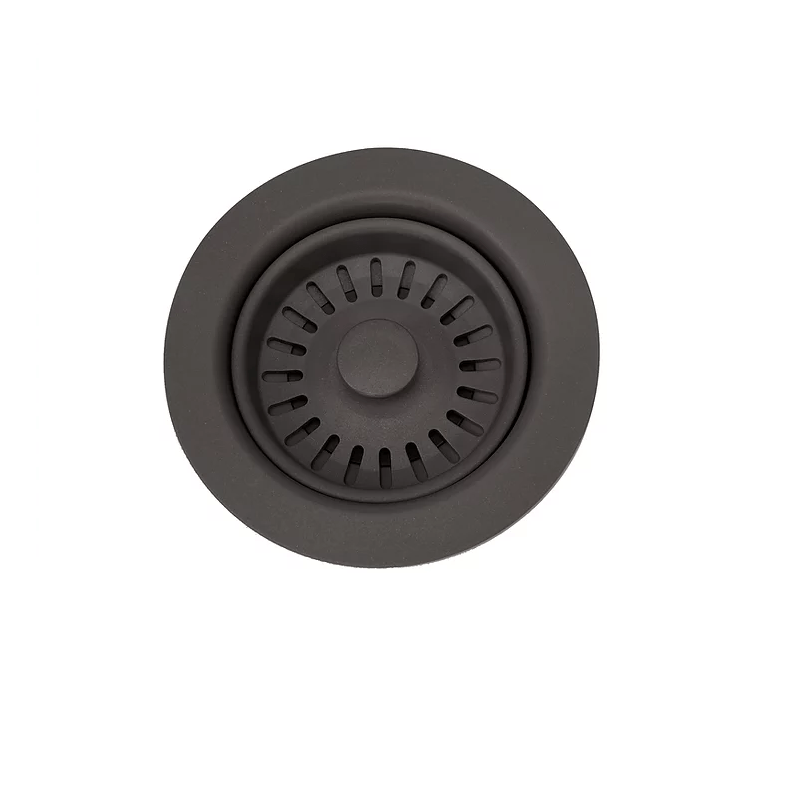 Blanco 442228 Metallic Gray 3-1/2 Basket Strainer and Sink Flange (Not for  use with Garbage Disposal) 