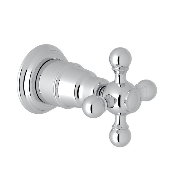 ROHL AC195X-APC/TO ARCANA TRIM SET FOR UNIVERSAL VOLUME CONTROL AND 1/2 INCH THERMOSTATIC VALVE, CROSS HANDLE