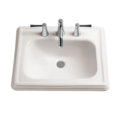 TOTO LT531#11 PROMENADE 22-1/2 X 18-3/4 INCH SELF-RIMMING LAVATORY WITH SINGLE HOLE