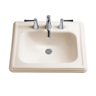 TOTO LT531#12 PROMENADE 22-1/2 X 18-3/4 INCH SELF-RIMMING LAVATORY WITH SINGLE HOLE