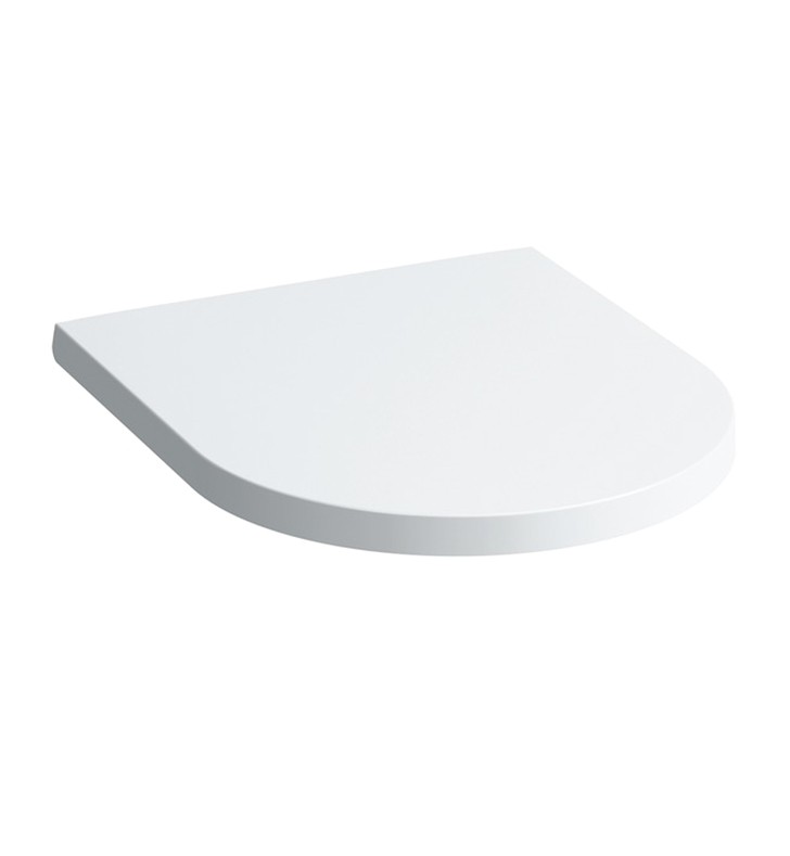 LAUFEN H8913310000001 KARTELL 14 3/4 INCH ROUND SOFT CLOSED TOILET SEAT WITH COVER