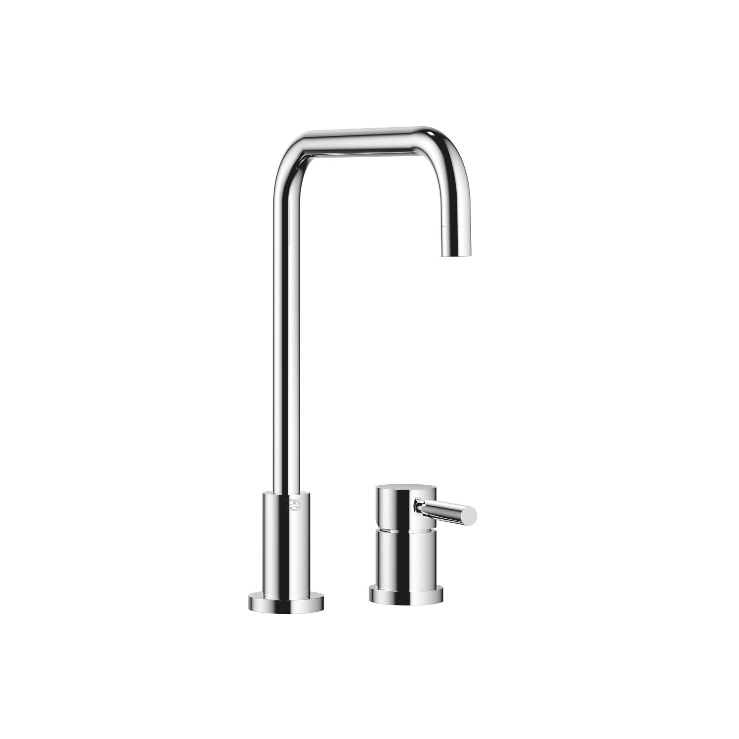 DORNBRACHT 32815625-0010 META.02 TWO HOLES DECK MOUNT KITCHEN FAUCET WITH INDIVIDUAL FLANGES AND LEVER HANDLES