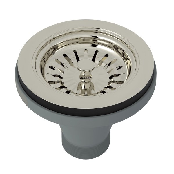 ROHL 735PN MANUAL BASKET STRAINER WITHOUT REMOTE POP-UP