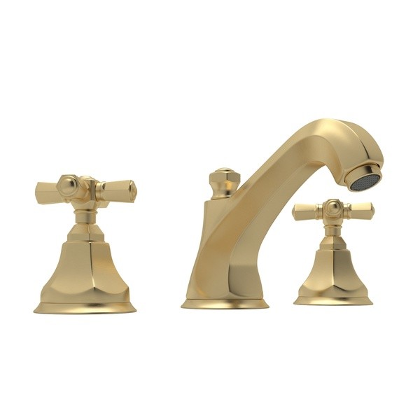 ROHL A1908XMSUB-2 PALLADIAN HIGH NECK WIDESPREAD LAVATORY FAUCET, CROSS HANDLES