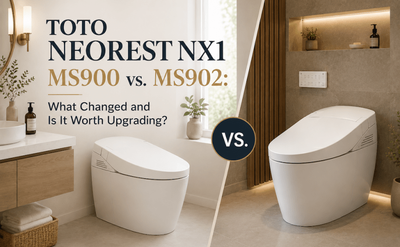 TOTO Neorest NX1 MS900 vs MS902: Is It Worth Upgrading?Our Thoughts